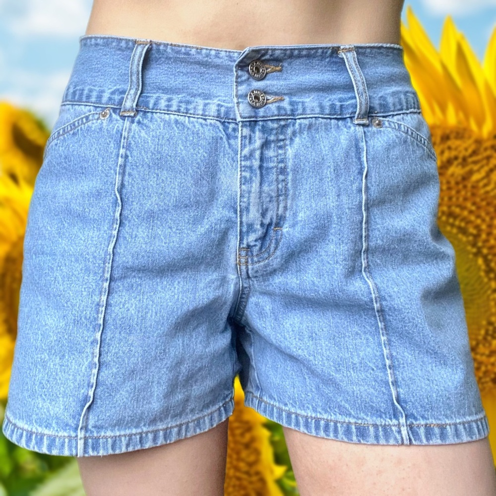 Vintage L.A. Blues Light Wash Denim Shorts